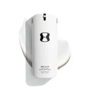 One Skin serum for anti aging skincare improving hydration reducing wrinkles and boosting skin repair”