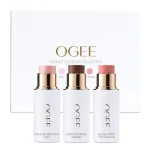 OGEE makeup sticks for foundation contour and blush creating natural glowing and flawless skin finish”