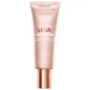 L’Oreal Lumi Glotion glow enhancer for dewy skin hydration and luminous makeup look”