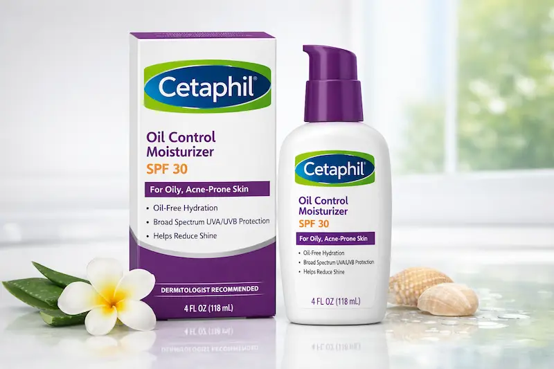 "Cetaphil Oil Control Moisturizer SPF 30 for oily skin"