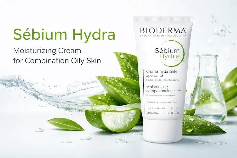 "Bioderma Sebium Hydra moisturizing cream for combination oily skin"