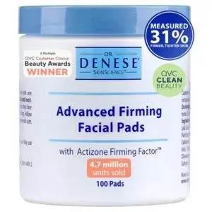Dr Denese advanced firming facial pads for anti aging skin tightening and improving skin texture”