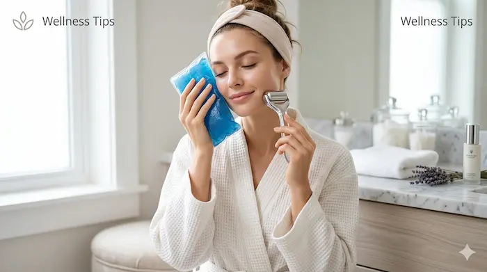 cold compress for dark circles